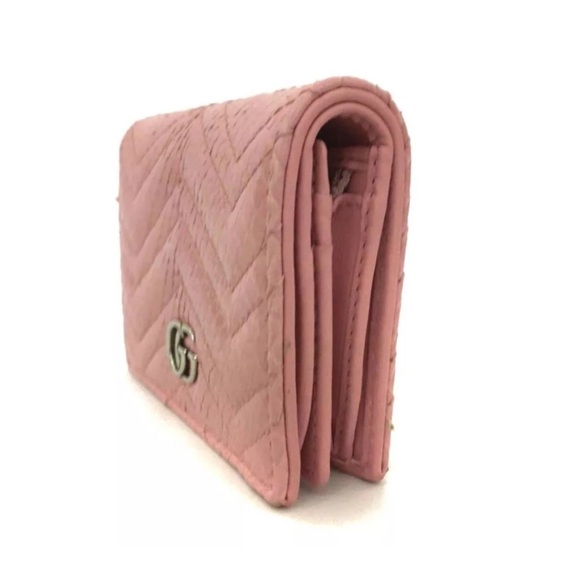 ❌ SOLD ❌Gucci Marmont Python Compact Wallet w/ COA - Picture 3 of 9